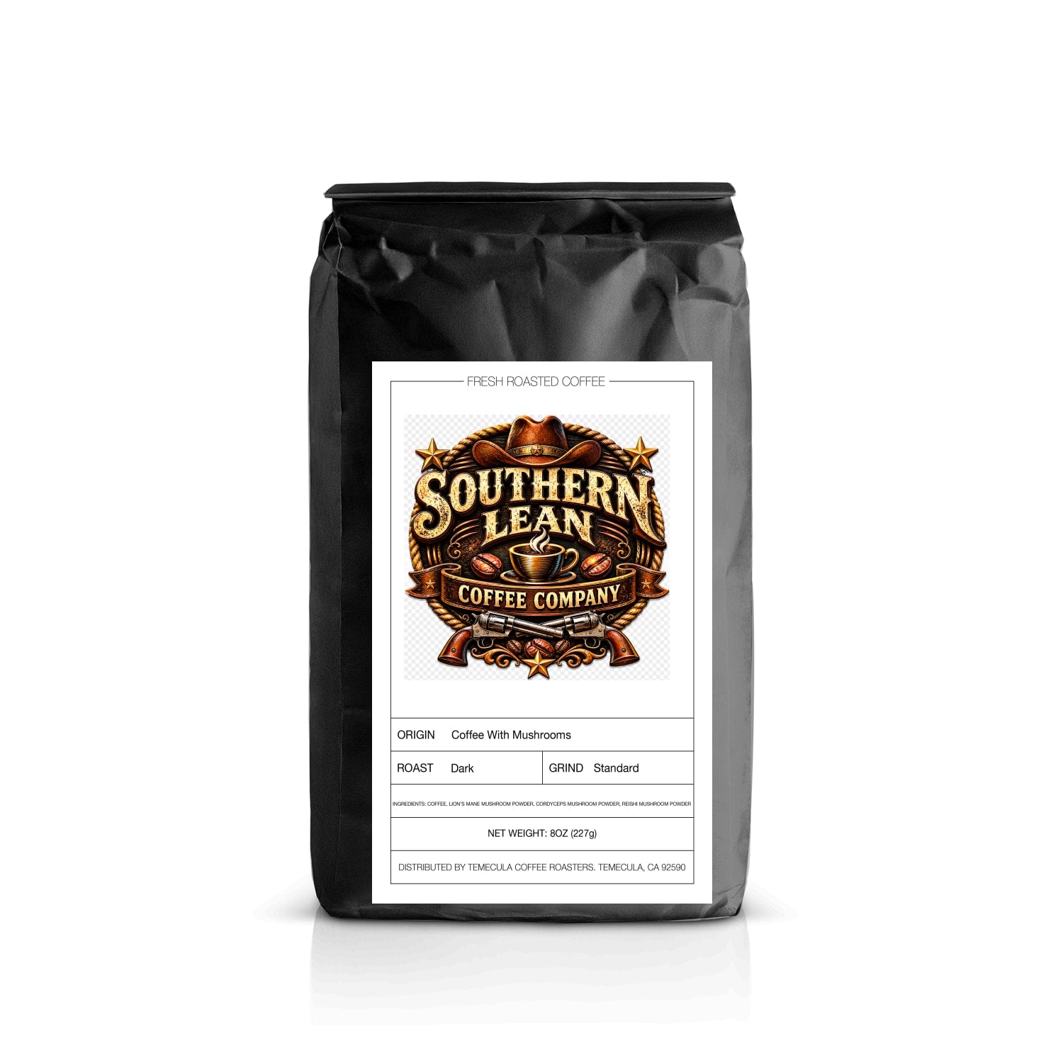 Coffee with Mushrooms Dark Roast